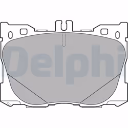 Jeu de plaquettes de frein DELPHI LP3276, avant