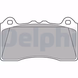 Jeu de plaquettes de frein DELPHI LP3436, avant