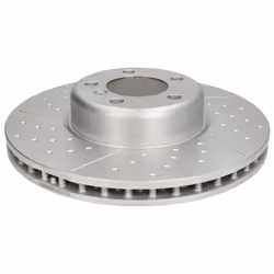 Disque de frein DELPHI BG9234C avant, ventilé, rainuré, à haute teneur en carbone, 1 pièce