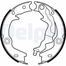 Jeu de mâchoires de frein à main DELPHI LS2161