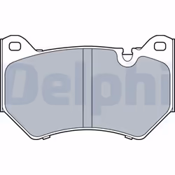Jeu de plaquettes de frein DELPHI LP3511, avant