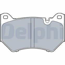 Jeu de plaquettes de frein DELPHI LP3511, avant