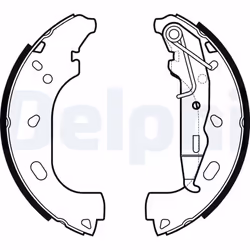 Jeu de mâchoires de frein DELPHI LS2167