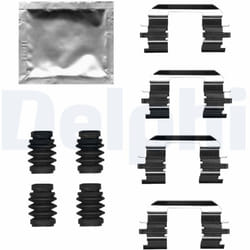 Kit d'accessoires, plaquette de frein DELPHI LX0686