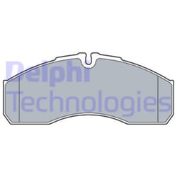 Jeu de plaquettes de frein DELPHI LP3541