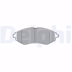 Jeu de plaquettes de frein DELPHI LP3594, avant