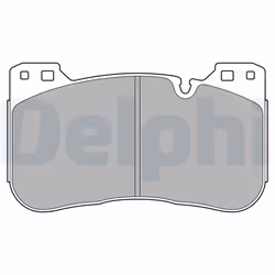 Jeu de plaquettes de frein DELPHI LP3626, avant