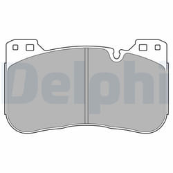 Jeu de plaquettes de frein DELPHI LP3626, avant