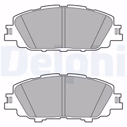 Jeu de plaquettes de frein DELPHI LP3647, avant