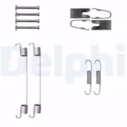 Kit d'accessoires, mâchoires de frein DELPHI LY1430