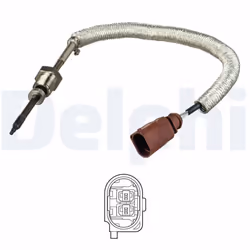 Palpeur, température des gaz DELPHI TS30145 - Vue supplémentaire 2