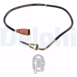 Palpeur, température des gaz DELPHI TS30154 - Vue supplémentaire 2