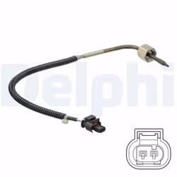 Palpeur, température des gaz DELPHI TS30203 - Vue supplémentaire 2