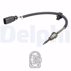 Palpeur, température des gaz DELPHI TS30258 - Vue supplémentaire 2