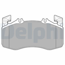Jeu de plaquettes de frein DELPHI LP3654, avant