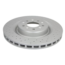 Disque de frein DELPHI BG9392C avant, ventilé, perforé, à haute teneur en carbone, 1 pièce