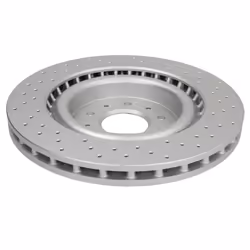 Disque de frein DELPHI BG9392C avant, ventilé, perforé, à haute teneur en carbone, 1 pièce