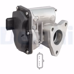 Vanne EGR DELPHI EG10557-12B1 - Vue supplémentaire 4