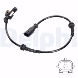 Capteur, vitesse de roue DELPHI SS20765