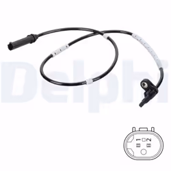 Capteur, vitesse de roue DELPHI SS20784
