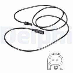 Capteur, vitesse de roue DELPHI SS20795