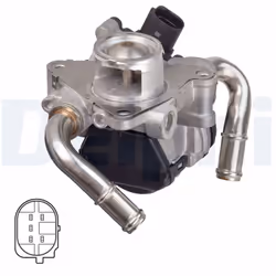 Vanne EGR DELPHI EG10608-12B1 - Vue supplémentaire 4