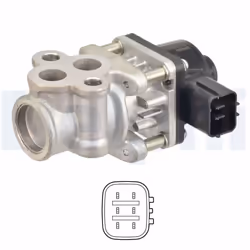 Vanne EGR DELPHI EG10611-12B1