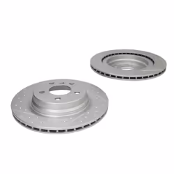 Disque de frein DELPHI BG5111C arrière, ventilé, perforé, à haute teneur en carbone, 2 pièce