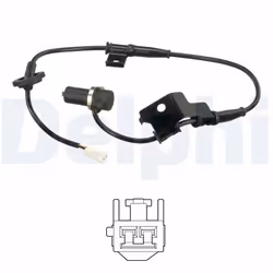 Capteur, vitesse de roue DELPHI SS20614