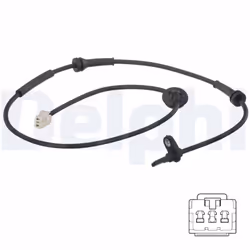 Capteur, vitesse de roue DELPHI SS20622