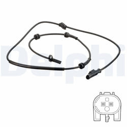 Capteur, vitesse de roue DELPHI SS20639