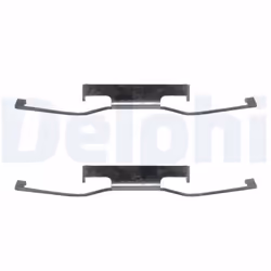 Kit d'accessoires, plaquette de frein DELPHI LX0054
