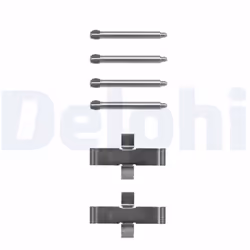 Kit d'accessoires, plaquette de frein DELPHI LX0093