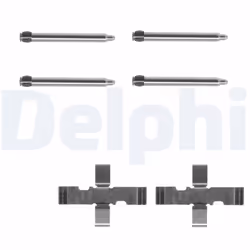 Kit d'accessoires, plaquette de frein DELPHI LX0095