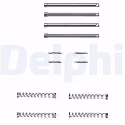 Kit d'accessoires, plaquette de frein DELPHI LX0097