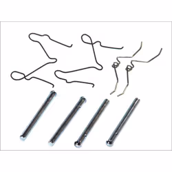 Kit d'accessoires, plaquette de frein DELPHI LX0143
