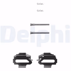 Kit d'accessoires, plaquette de frein DELPHI LX0162