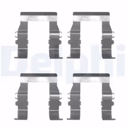 Kit d'assemblage, plaquettes de frein DELPHI LX0171