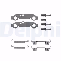 Kit d'accessoires, Mâchoires de frein de stationnement DELPHI LY1013