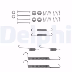 Kit d'accessoires, mâchoires de frein DELPHI LY1048