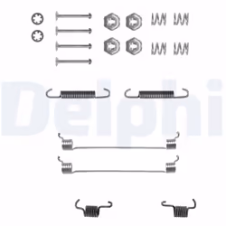 Kit d'accessoires, mâchoires de frein DELPHI LY1055