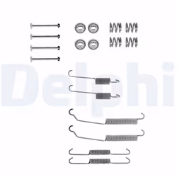 Kit d'accessoires, mâchoires de frein DELPHI LY1102