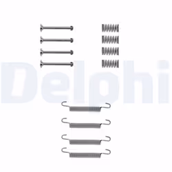Kit d'accessoires, Mâchoires de frein de stationnement DELPHI LY1115