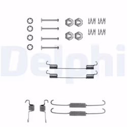 Kit d'accessoires, mâchoires de frein DELPHI LY1117
