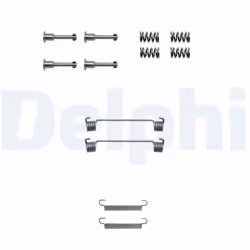 Kit d'accessoires, mâchoires de frein DELPHI LY1125
