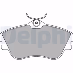 Jeu de plaquettes de frein DELPHI LP918, avant