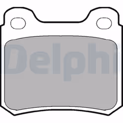 Jeu de plaquettes de frein DELPHI LP915, arrière