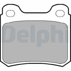Jeu de plaquettes de frein DELPHI LP915, arrière