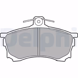 Jeu de plaquettes de frein DELPHI LP992, avant