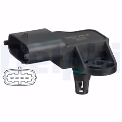 Capteur, pression de suralimentation DELPHI PS10182